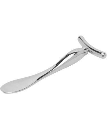 Eye Cream Scoop Stick - T Shape Zinc Alloy Applicator & Massager for Facial Anti-Aging Silver - Buy Online on SooperMarket.com