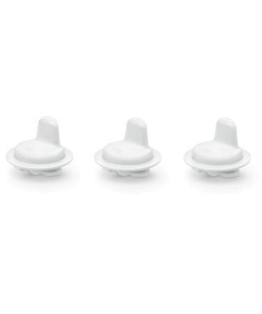 NUK 10255311 First Choice Active Hard Drinking Spout for Kiddy Cup white pack of 3 (3 pieces)