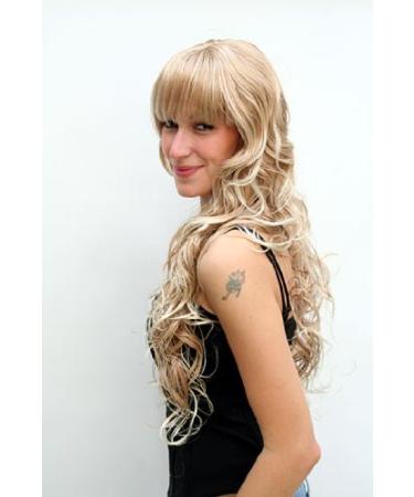 WIG ME UP 4306-27T613 Women's Long Blonde Curly Wig - 70 cm Full Hair for International Shipping - Buy Online on SooperMarket.com