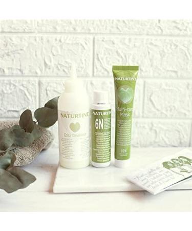 Naturtint 6GA Deep Almond Brown Hair Colour: Ammonia-Free, Grey Coverage, Plant Enriched - Buy Online on SooperMarket.com