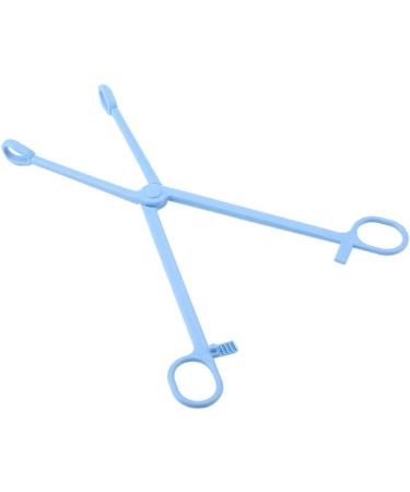 Reptile Feeding Clip Blue Plastic Durable Useful Pet Clip for Snake Lizard Reptile Animal Food 7.48in - Buy Online on SooperMarket.com