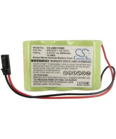 BWXY Compatible Replacement Battery for Welch-Allyn 72250 WA20500 Series - 3000mAh - International Shipping Available - Buy Online on SooperMarket.com