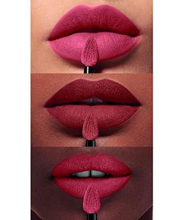 L'Oreal Rouge Signature Matte Liquid Lipstick 129 Lead - Intense Matte Finish - Buy Online on SooperMarket.com