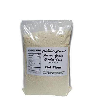 Organic Oat Flour 2lb (32 oz) - Shepherd's Natural: Gluten-Free, Non-GMO - Buy Online on SooperMarket.com