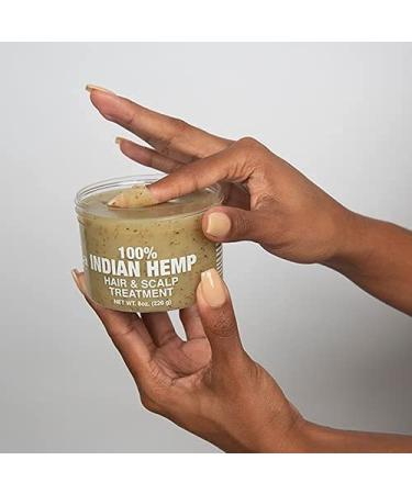 Kuza Indian Hemp Jumbo Hair & Scalp Treatment 18 oz. - Moisturizing Hair & Scalp Treatment - 18 Ounce - Buy Online on SooperMarket.com