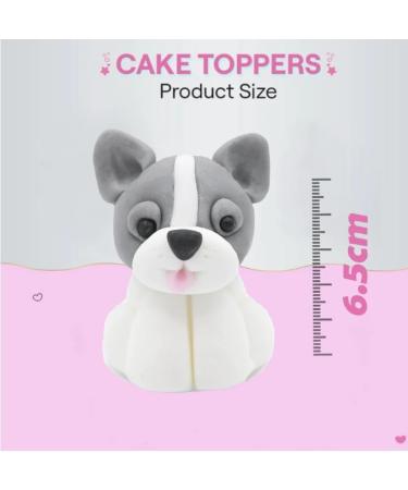 Puppy Cake Topper Party Decoration Fondant Fabulous Edible Icing Great for Kids Boy Girl 10 Year Old Easy To Use Icing Professional - Buy Online on SooperMarket.com