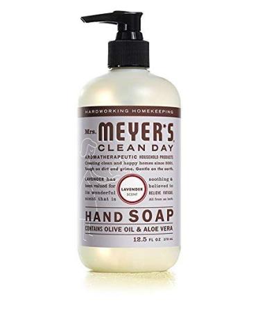 MRS. MEYER'S CLEAN DAY Liquid Hand Soap Variety Pack - Lemon Verbena, Lavender, Basil - 3 CT - Buy Online on SooperMarket.com