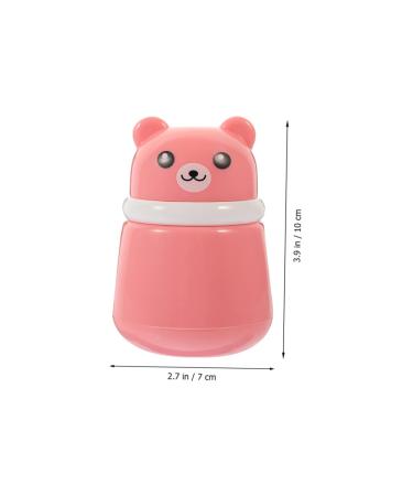 Minkissy 9-Piece Baby Powder Puff Kit and Storage Dispenser Set - Pink Sponge Puffs for Travel and Home Use - Buy Online on SooperMarket.com