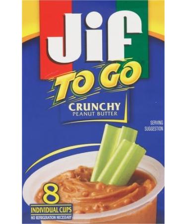 JIF To Go Crunchy Peanut Butter Cups 1.5 oz 8 count by Jif - Buy Online on SooperMarket.com