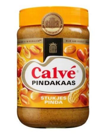Calv - Peanut Butter With Chunks Of Peanuts - 650 g
