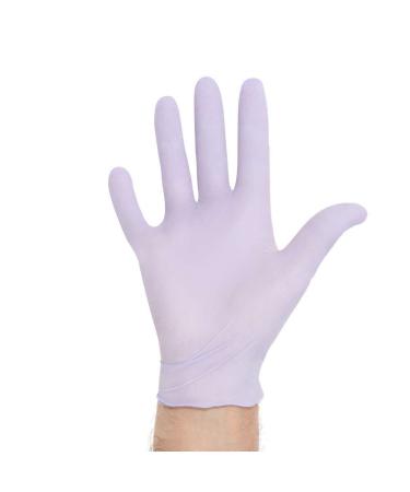 HALYARD* LAVENDER* NITRILE Exam Gloves Powder-Free Non-Sterile 3.1 mil 9.5 Medium 52818 (Box of 250) Medium 250