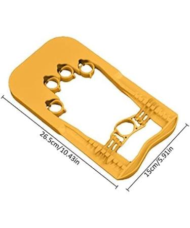 Finger Force Exerciser Adjustable Force Spring Exerciser Finger Strength Training Hand Splint Finger Separator Adjustable Finger Support Brace Finger Orthotic Yellow Collector88 - Buy Online on SooperMarket.com