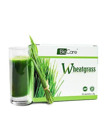 2x boxes of 30 sachets of 2 g of wheat grass