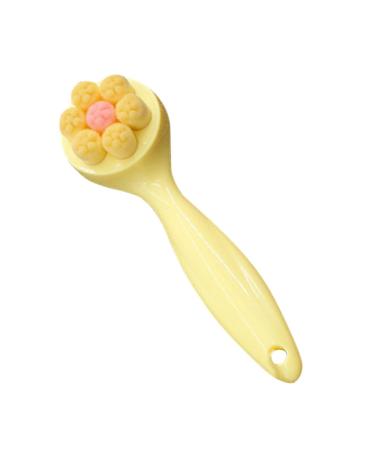Mikinona 1pc Face Brush Removing Blackhead Brush Soft Bristle Facial Brush Face Cleansing Scrubber Deep Cleaning Facial Brush Pore Cleaner Brush Manual Cleansing Brush Plastic