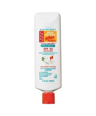 Avon Skin So Soft Bug Guard Plus Insect Repellent Gentle Breeze SPF 30 Sunscreen
