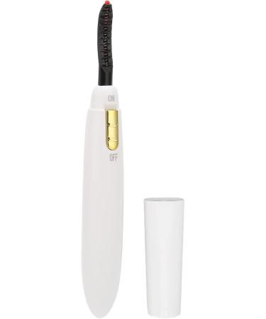 Verdant Touch Electric Eye Lashes Curler Heated Eyelash Curler Battery-Powered Electric Eye Lashes Curler Quick Heating Long Lasting Rechargeable White - Buy Online on SooperMarket.com
