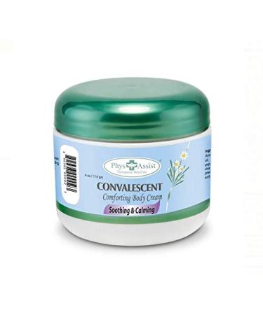 PhysAssist Convalescent Body Comforting Cream 4 oz Jar Ultra moisturizing and soothing to the skin