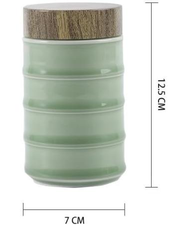 OGOODLE Tea Can Chinese Ceramic Household Tea Cans Medicinal Storage Cans Kitchen Sugar Cans Sealed Loose Tea Cans Storage Jar (Color : A) - Buy Online on SooperMarket.com