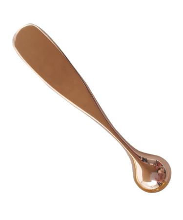 Eye Cream Applicator Wand Stick Dark Circles Removal Roller Facial Scooping Massager Rose Gold 5.6cm Eye Roller