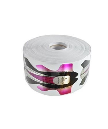 Ezflow Extreme Nail Forms Acrylic UV Gel Sculpt Beautifully Long Nail Enhancements Traditional and Extreme Nail Forms 500CT by Ezflow