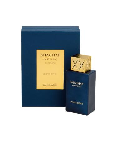 Swiss Arabian Shaghaf Oud Azraq Limited Edition - Luxury Products From Dubai - Long Lasting and Addictive EDP Spray Fragrance - Seductive Signature Aroma - Luxurious Scent of Arabia - 2.5 oz - Buy Online on SooperMarket.com