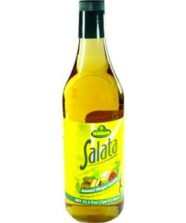 Kuhne Salata Seasoned Vinegar Dressing, 25.3-Ounce Glass (Pack of 4)