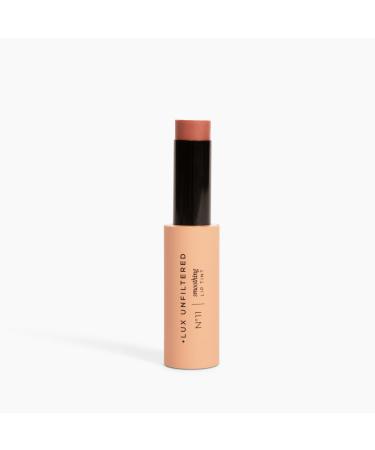+ Lux Unfiltered N 11 Smoothing Lip Tint in Paloma (The Perfect Nude) Non Toxic Cruelty Free Vegan Lipstick Lightweight Hydrating + Semi-Sheer Color Sunflower Oil + Joboba Oil Paloma (Nude)