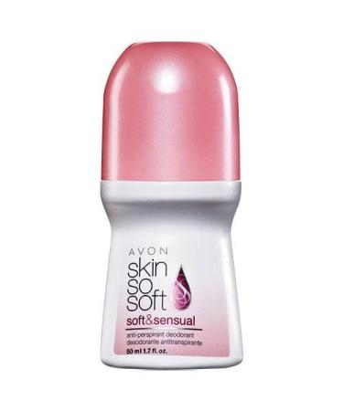 Avon Skin so Soft/Soft&Sensual Deodorant 1.7 Fl.Oz-Pink 6pcs