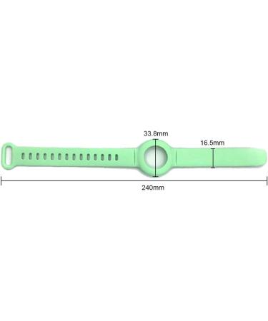 Kids / Adults (2 Pack) Anti-Lost Bracelet for AirTag - iZi Way Soft Silicone Wristband Watch Band Cover - Black - Buy Online on SooperMarket.com
