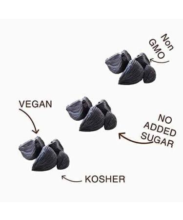 Multiclove Black Garlic 250g (8.8 OZ) - Ready-to-Eat Whole Bulbs by Aaswad Impex - Buy Online on SooperMarket.com