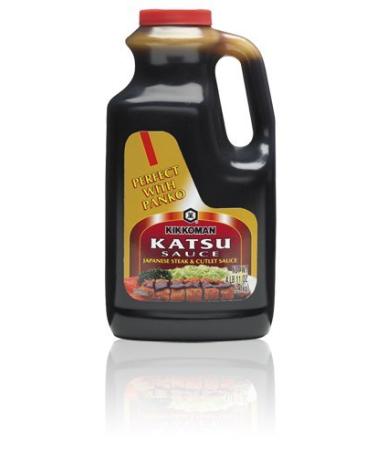 Kikkoman Tonkatsu (Katsu) Japanese Steak and Cutlet Sauce 2.1 Kilogram (4 Pound 11 Ounce) 4.62 Pound (Pack of 1)