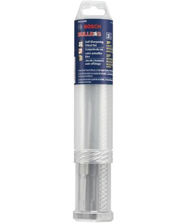 BOSCH HS143PK 3pc. SDS-plus Bulldog Chisel Set - Self-Sharpening - Buy Online on SooperMarket.com