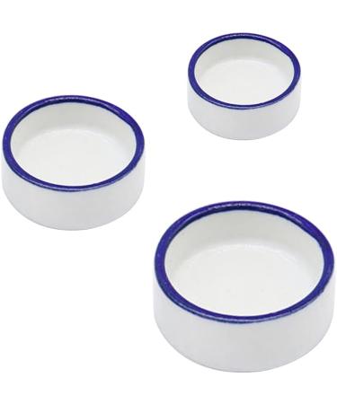 Reptile Bowl Spider Water Dish Round Food Bowl Escape Proof Feeder for Small Medium Size Pet Tortoise Lizard escape proof bowls for reptiles - Buy Online on SooperMarket.com