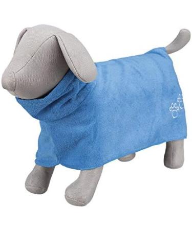Trixie Dog Bathrobe M 50 cm Blue Medium - Buy Online on SooperMarket.com