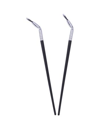 BELLIFFY 2pcs Folding Angle Lash Mascara Eye Makeup Makeup Supplies Copper Tube
