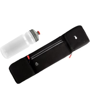 Hydration Running Belt Bag with Adjustable Water Resistant Phone Holder - Includes 20oz Foldable Bottle - For Men and Women - Buy Online on SooperMarket.com