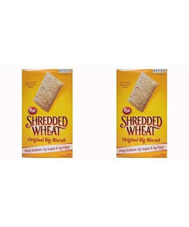 Post Shredded Wheat Original Cereal 15 oz (Pack of 2) - No Added Sugar or Salt - Buy Online on SooperMarket.com