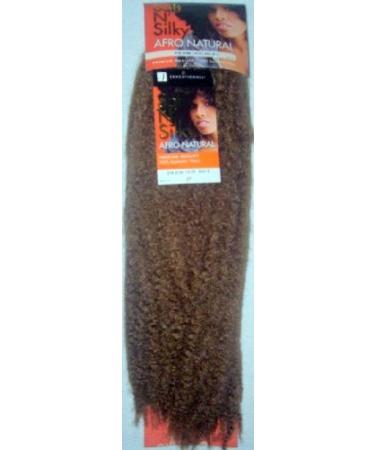 Sensationnel Afro Twist Braid. Colour 27: Dark Tan/Brownish Gold. Soft and Silky Afro Natural