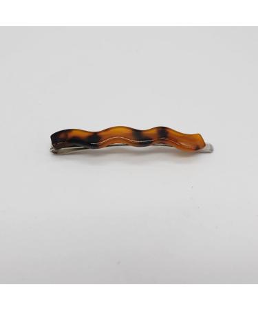 CARAVAN Hand Made Bobby Pin Tokyo Color 2.5" Of Celluloid Acetate Material