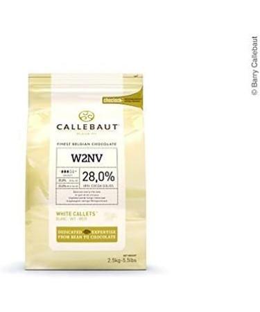 Callebaut White 28% - Callets (Chips) - W2NV 10 KG - Buy Online on SooperMarket.com