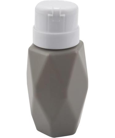 Desikixudy Gray Nail Art Pump Dispenser Empty 200ML Bottle Acrylic Gel Polish Remover Cleaner Liquid Container Storage Manicure Tool - Buy Online on SooperMarket.com