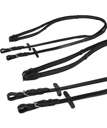Heinick-Reitsport Bari Anatomic Black Bridle for Thoroughbreds | Soft Comfort & International Shipping - Buy Online on SooperMarket.com