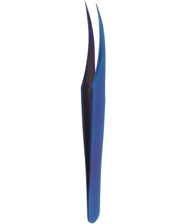 Professional Ergonomic Stainless Steel Eyelash Tweezers - Precision Small Curved Nail Art Tools for Artists - International Shipping - Buy Online on SooperMarket.com
