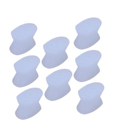 Gogogmee 8pcs Toe Separator Night Splint Nail Protector Thumb Protector Big Toe Brace Cushion Bunion Relief Gel Pad Toenail Cap Practical Bunion Straightener Foot Thumb Orthotics Toe Outer