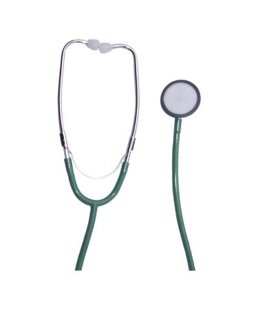 Dukal TEC 1100 GR Tech-Med Stethoscope Single Head 22" Size Green