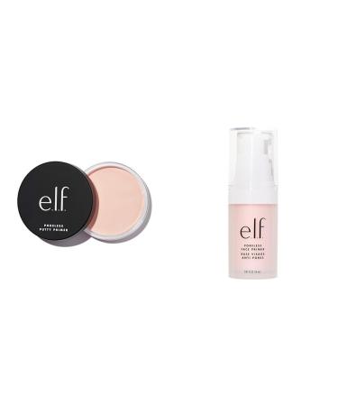 e.l.f. Poreless Putty Primer + Poreless Face Primer | Minimizes Pores & Preps Skin Poreless Putty Primer 21 g (Pack of 1) Putty Primer + Poreless Face Primer