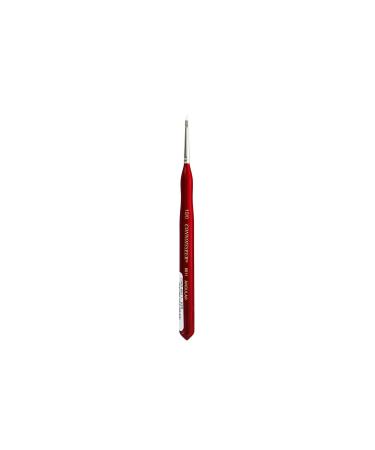 Connoisseur White Taklon Brush Mini Det Angul 10/0