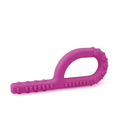 ARK Grabber Standard in smooth or textured with simple handling for children through loop shape including ATC care instructions - jaw motor skills bite block chewing teething autism (textured)