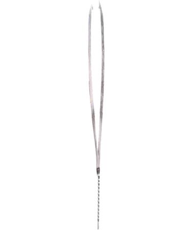 Aflytep Stainless Steel Slant Tip Eyebrow Tweezers with Comb Silver - Buy Online on SooperMarket.com
