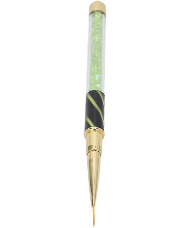 Manicure Liner Pen Nail Rhinestone Picker Dotting Pen Nail Art DIY Decoration Tool for Household Nail Shop (Green stripes (long pull cord)) - Buy Online on SooperMarket.com